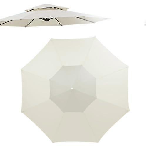 replacement sun shade canopy beige 7m/9ft8 ribs