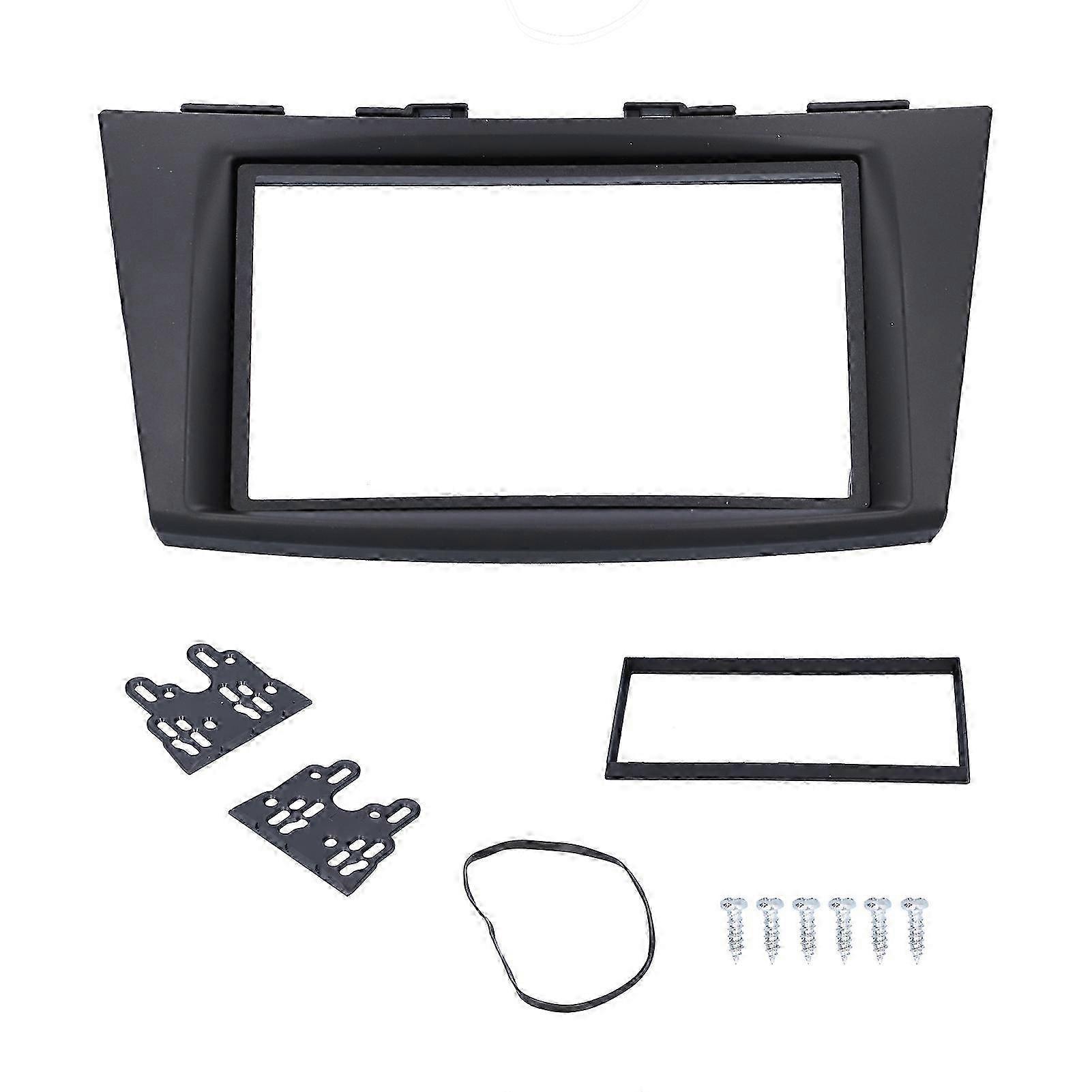 2Din Center Control DVD Fascia Stereo Radio Navigation Panel Frame Trim for Suitable Brand Swift 2012