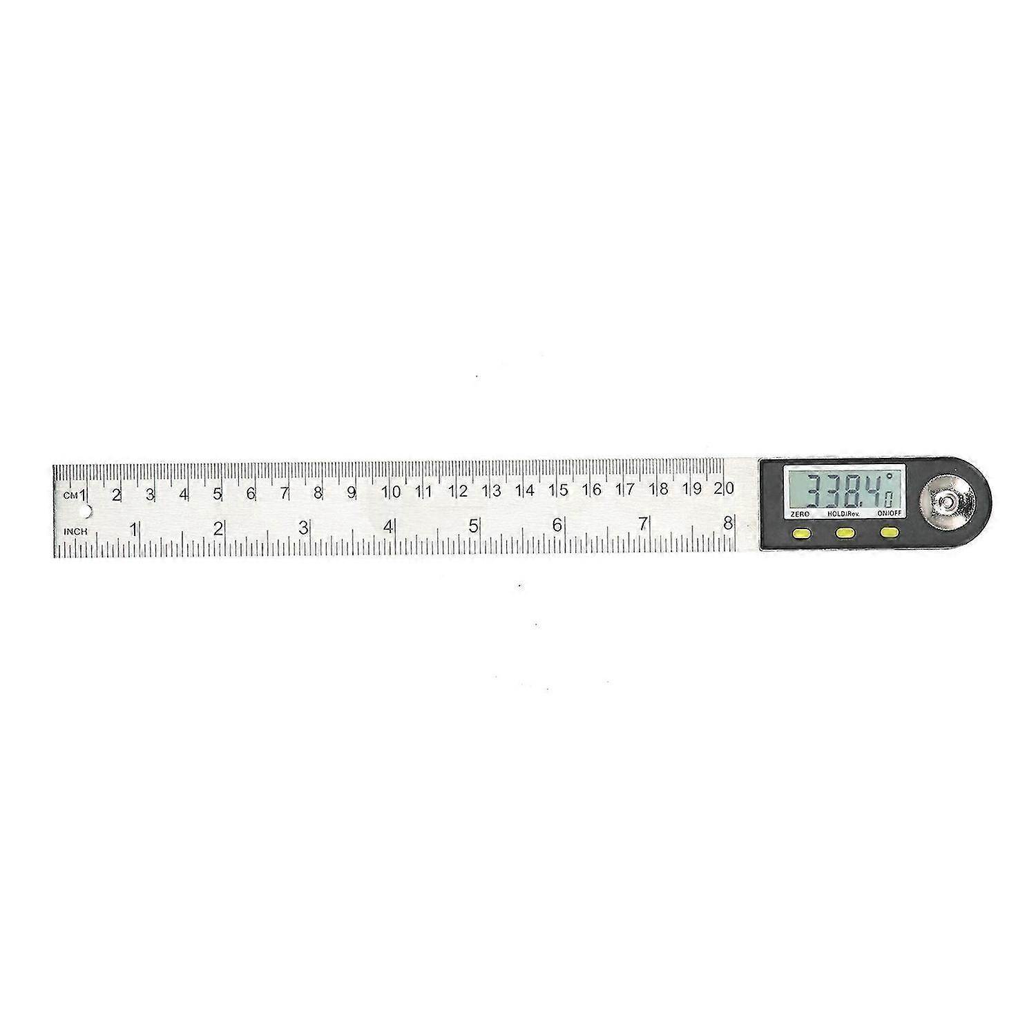 Digital Angle Finder Ruler 2 in 1 Goniometer Protractor Tool with Display for Automobiles0-200mm