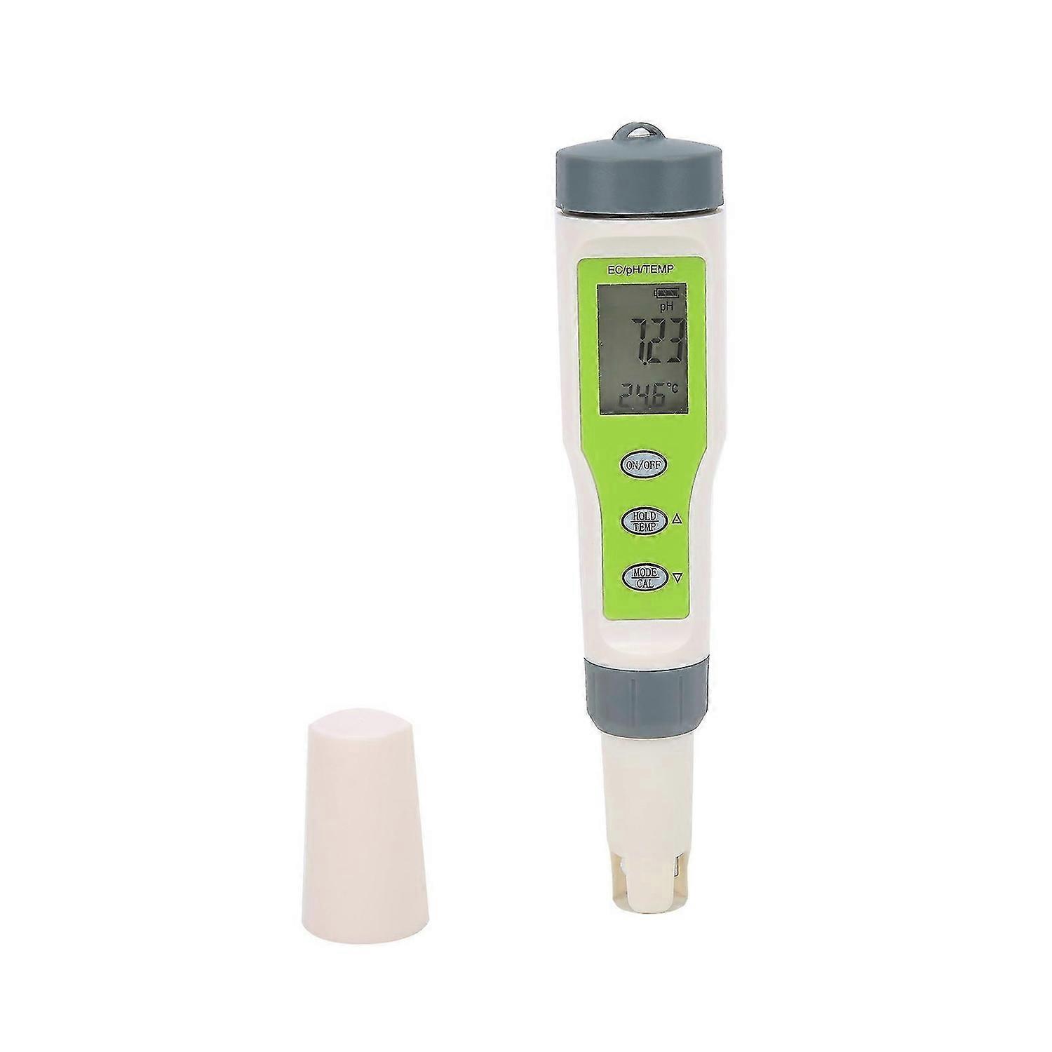 OW9902 PH Test Pen MultiFunction Acidity Tester with Temperature Backlight EC Meter for Industry Swimming Pool
