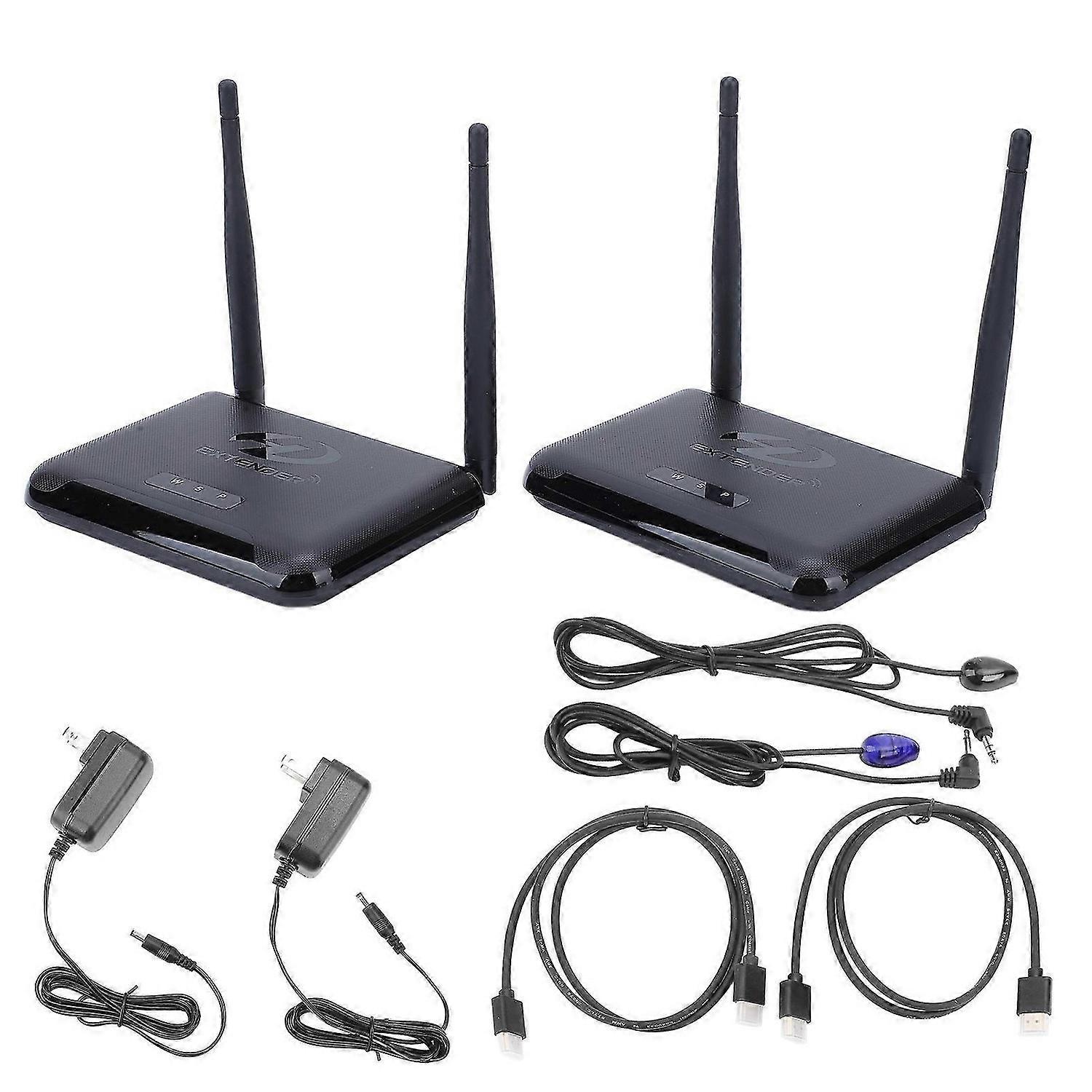 HD Multimedia Interface Expander WIFI Wireless Stereo o Video Receiver Transmitter 100240V US Plug