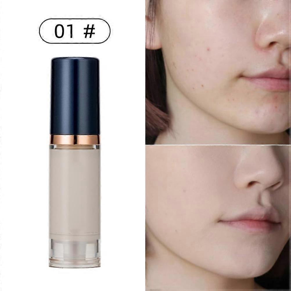 6ML 6 Colors Full Coverage Liquid Long Lasting Whitening and Concealer Primer Cream