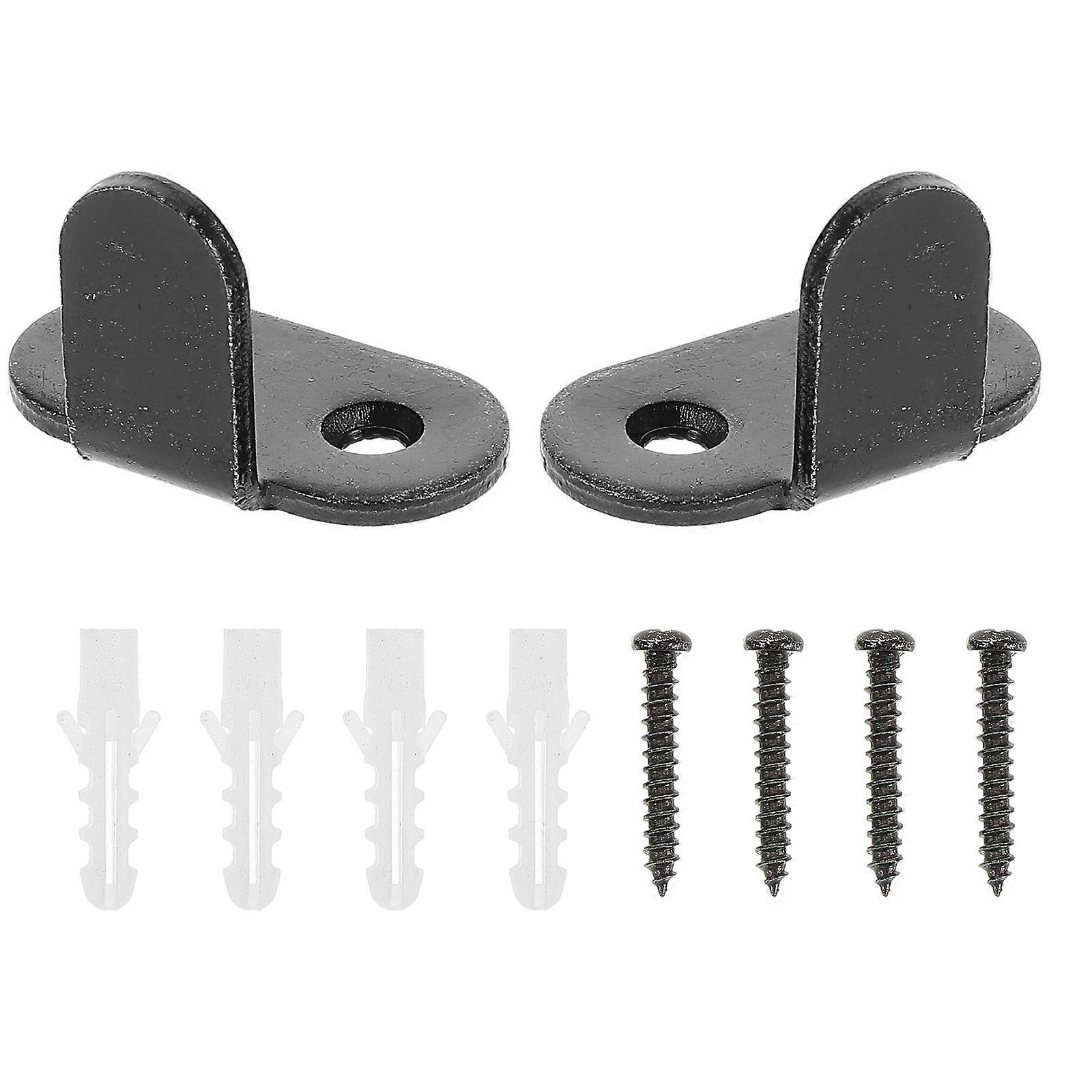 Floor Guide for Sliding Door Hardware Kits Secure Lock Noise Free Operation 2 Sets