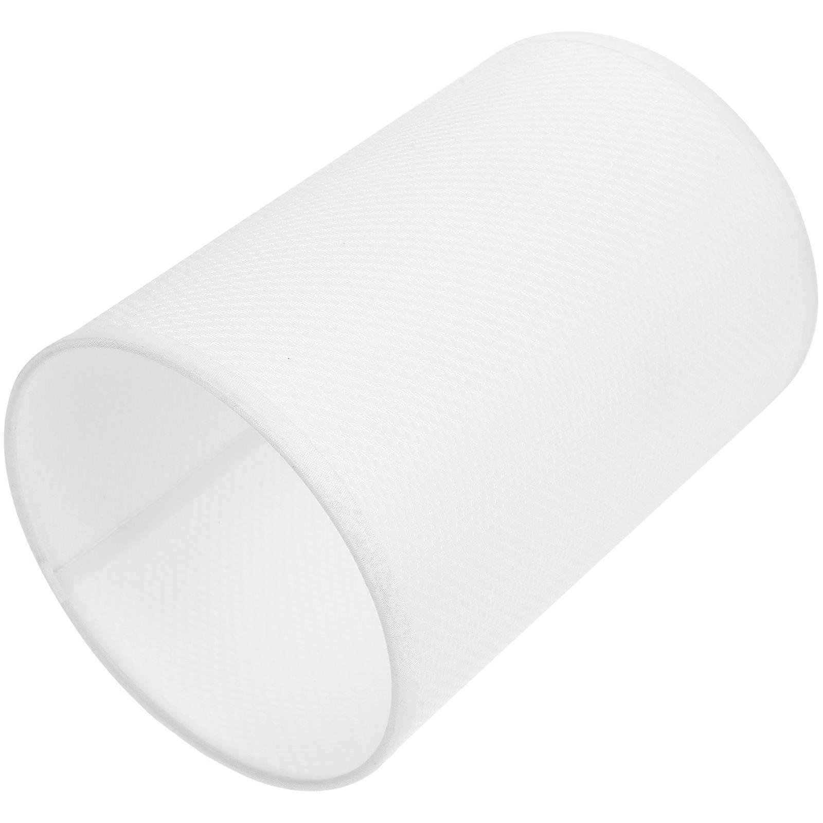 Replacement Lampshade Bedside Table Lamp Cylinder Shape Bedroom Soft Light 1Set