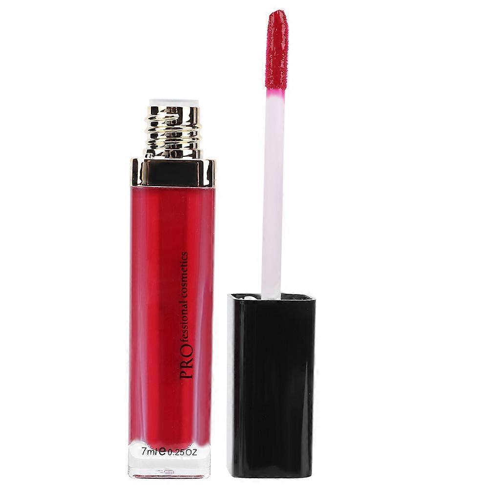 6 Colors Matte Lipstick Long lasting Non sticky Lipgloss Lip Cosmetic 7ml 9#