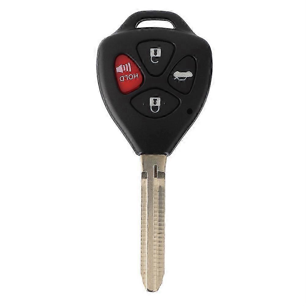 4 Button Car Remote Key Fob Case Shell Cover Compatible with Certain Brands