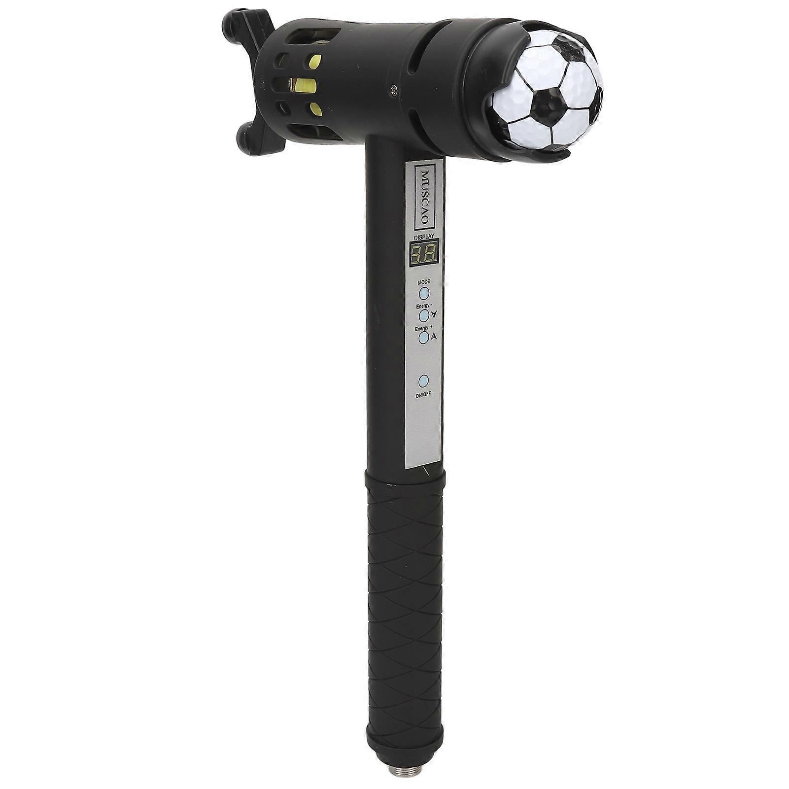 Extracorporeal Shockwave Machine 9 Gears 11 Massage Heads Improve Circulation Deep Muscle Massager Black 100‑240V AU Plug