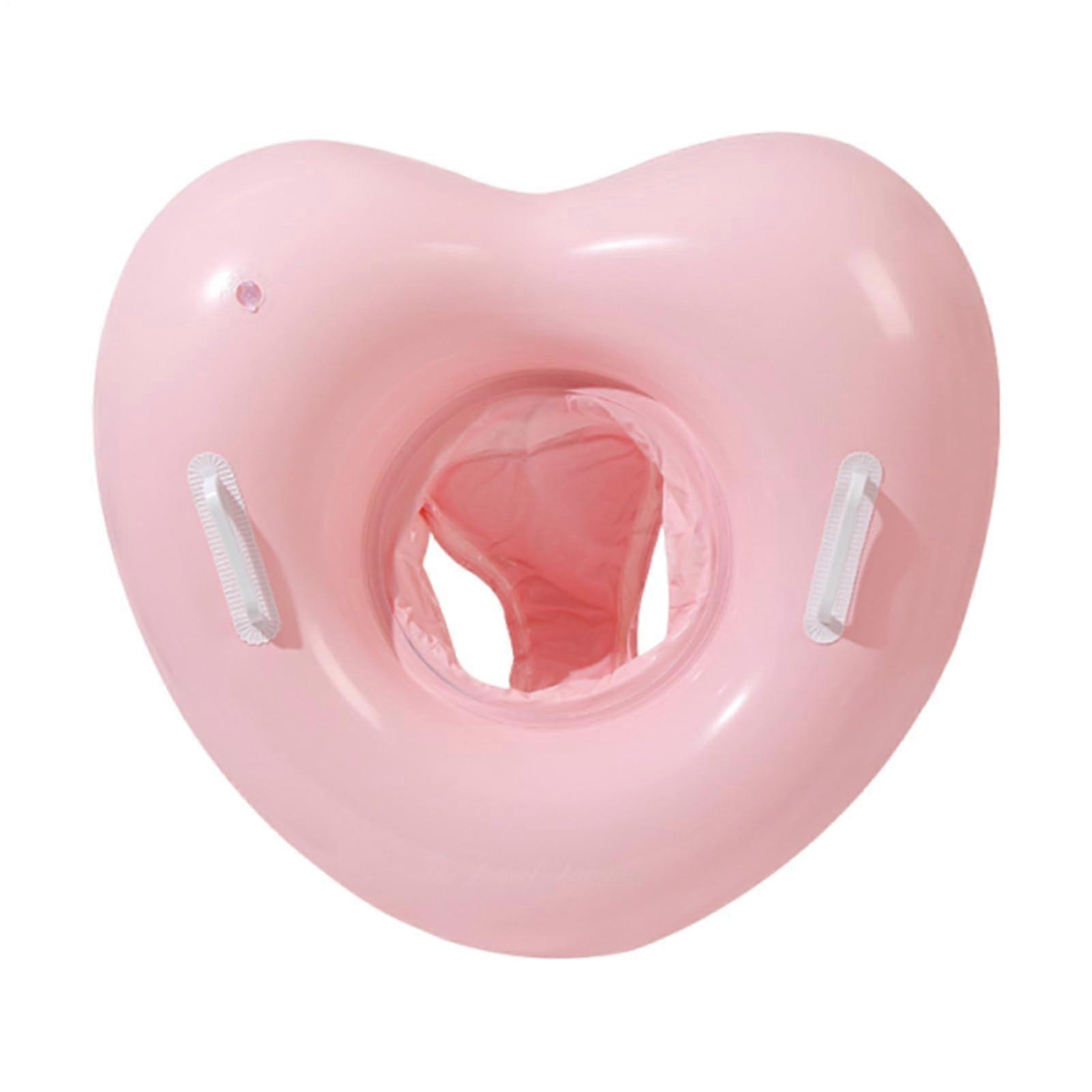 Heart Pool Float, 62 x 57 x 3.8 cm, Water LifeSaving, Comfortable Design, for Beach, Party.