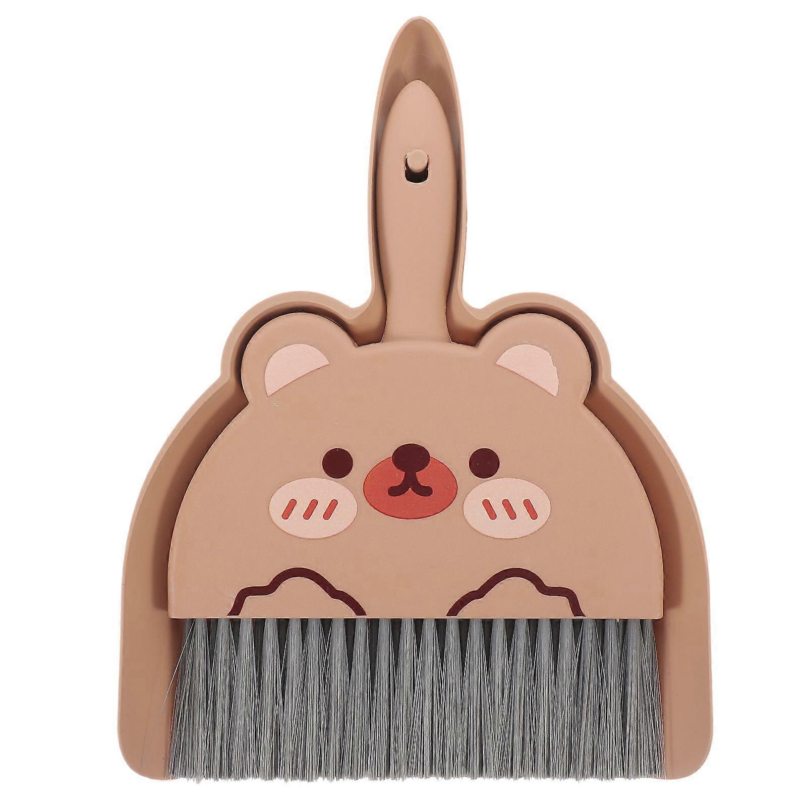 1 Set Mini Cleaning Broom Dustpan Table Brush Set Dining Table Sweeper Cleaning Tool