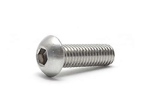 DIN 7380 roundhead screw with hexagon socket, stainless steel A2, M6X12