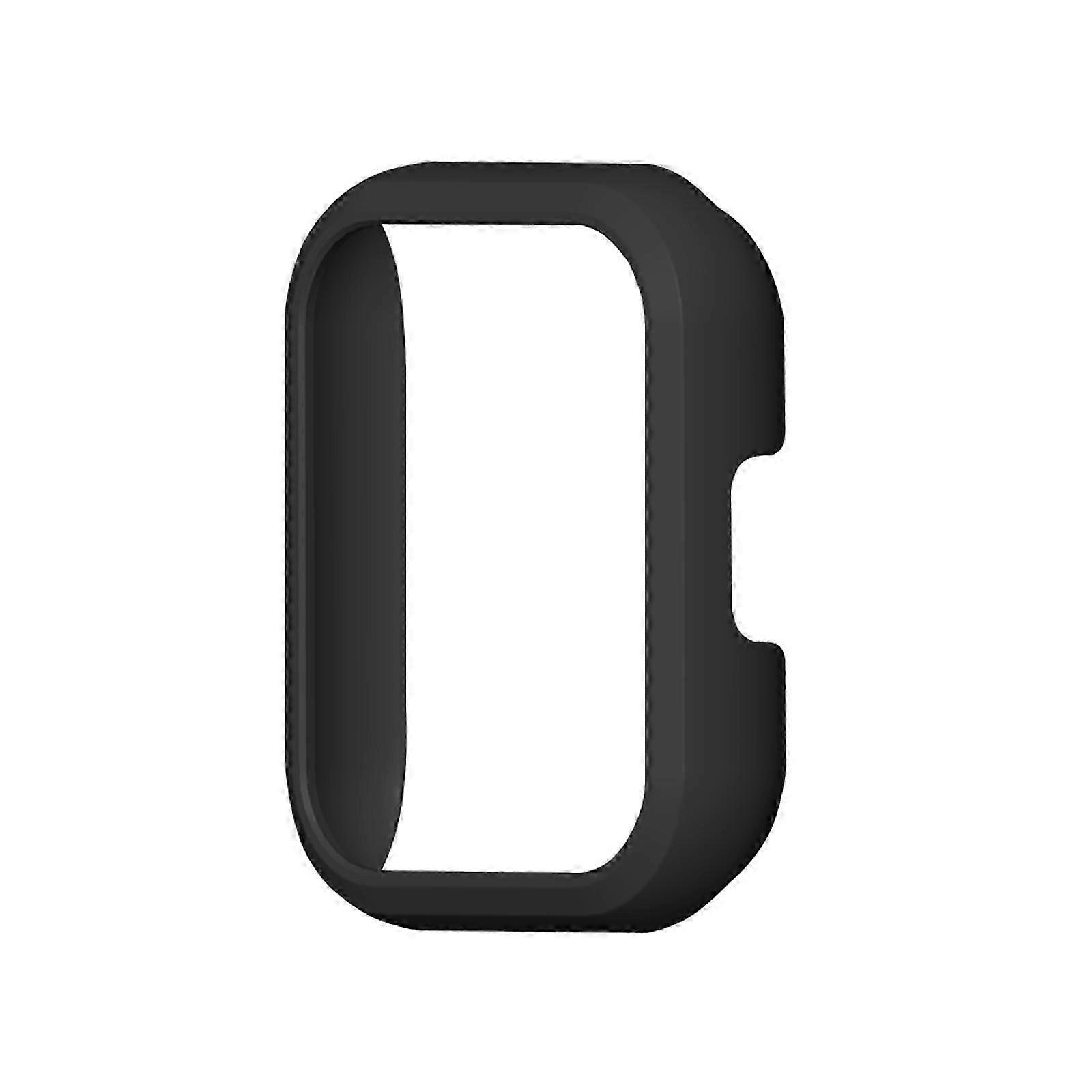 Scratchproof Shell Case Frame Case Protectors Cover Half Coverage Shell for Watch S100 Flexible Housing Case  BlackBlack SZRH A-B