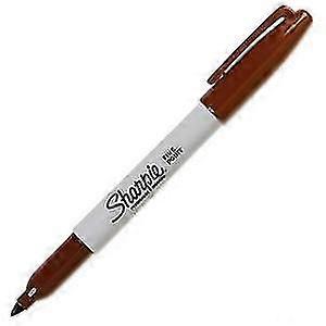 1 Pcs Sharpie Fine Point Permanent Marker Round Tip Black Ink For Paper Plastic Metal Glass Office Industrial Use