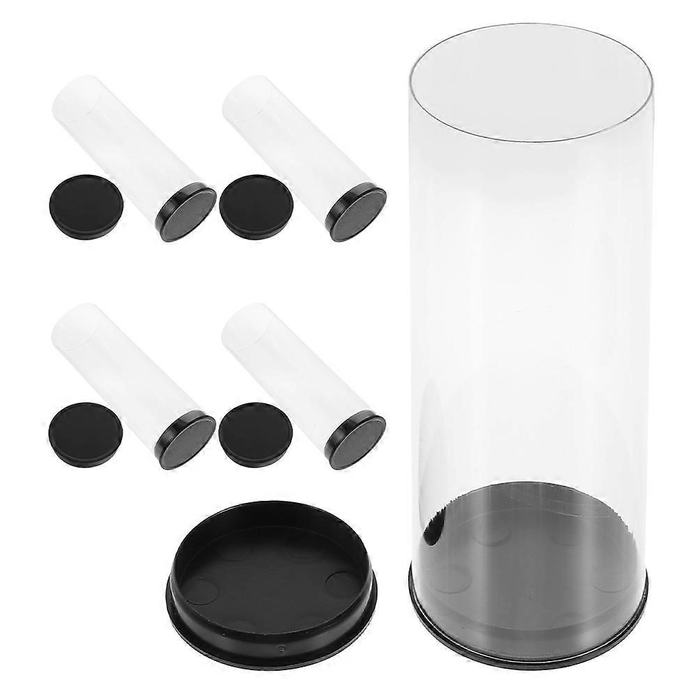 5pcs Golf Ball Container Case Portable Balls Box Anti Scratch Storage Organizer
