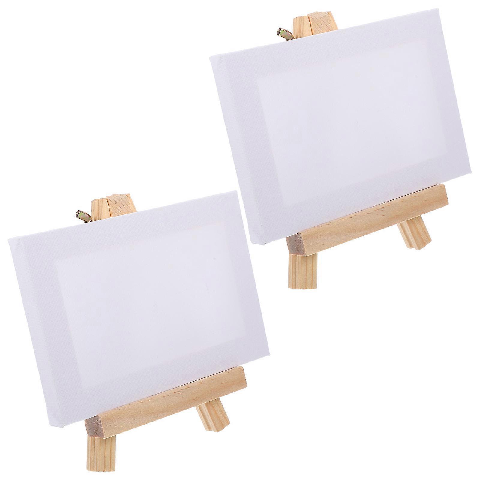 Easel Painting Set Drawing Board Artist Oil Painting Panel Rectangular Shape For Beginners 2 Sets