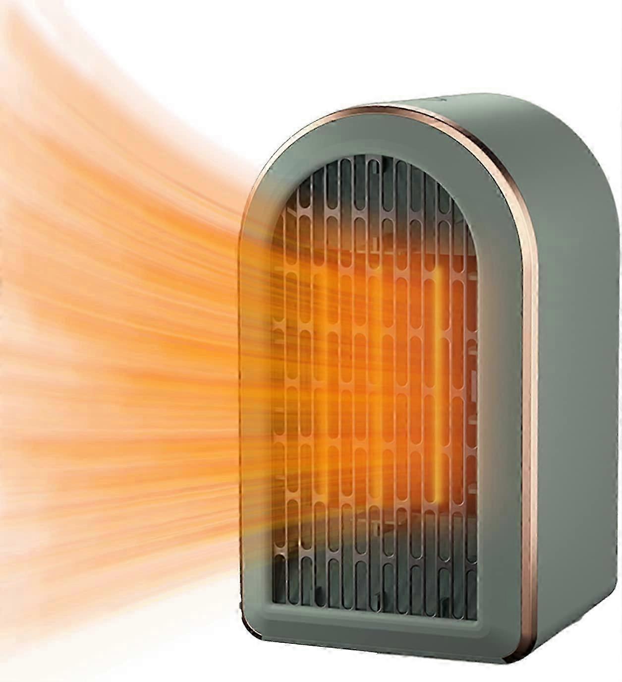 Ceramic Fan Heater - 3-Second Heating for Efficient UK Room Warmth