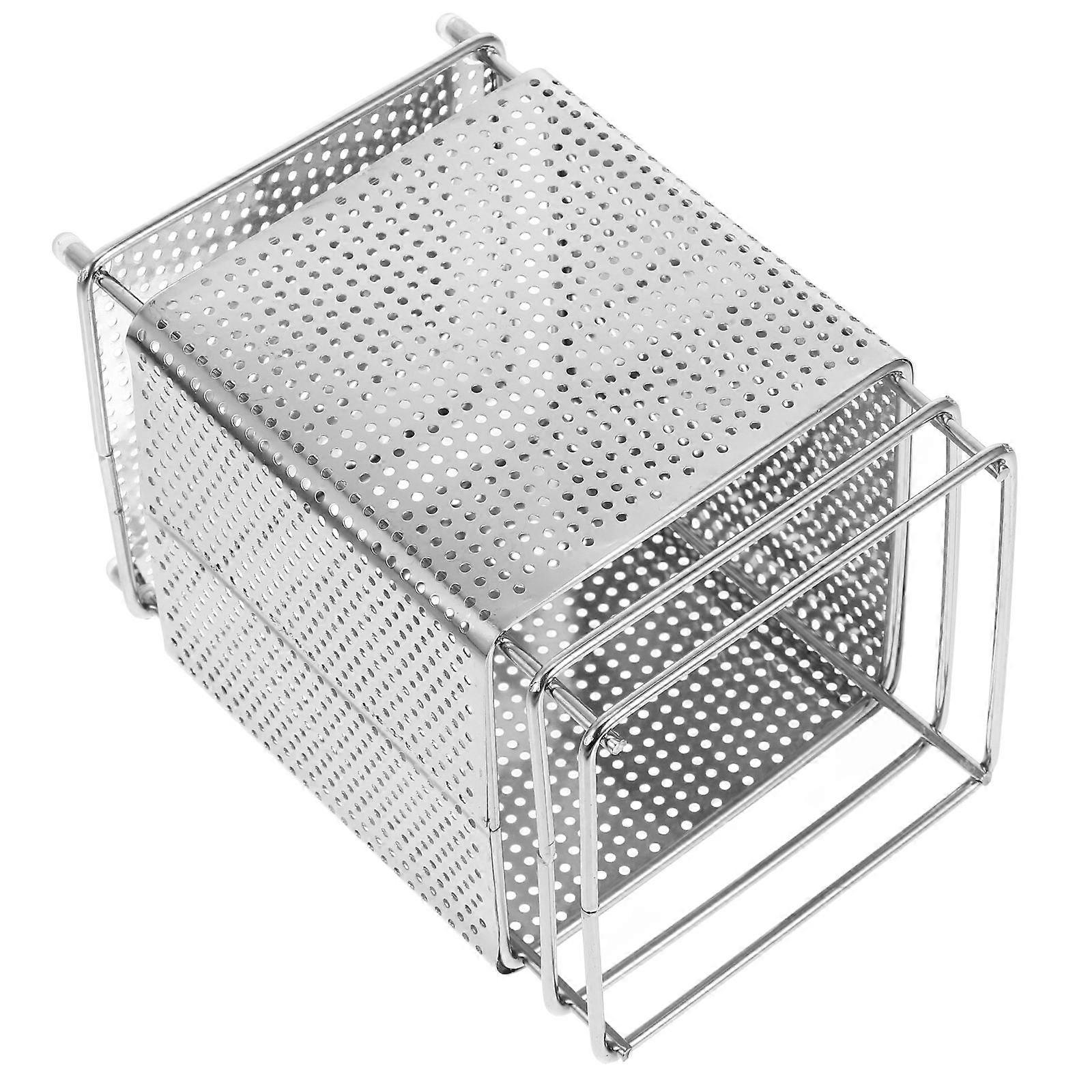 Silver Kitchen Utensil Chopstick Holder for Convenient Storage