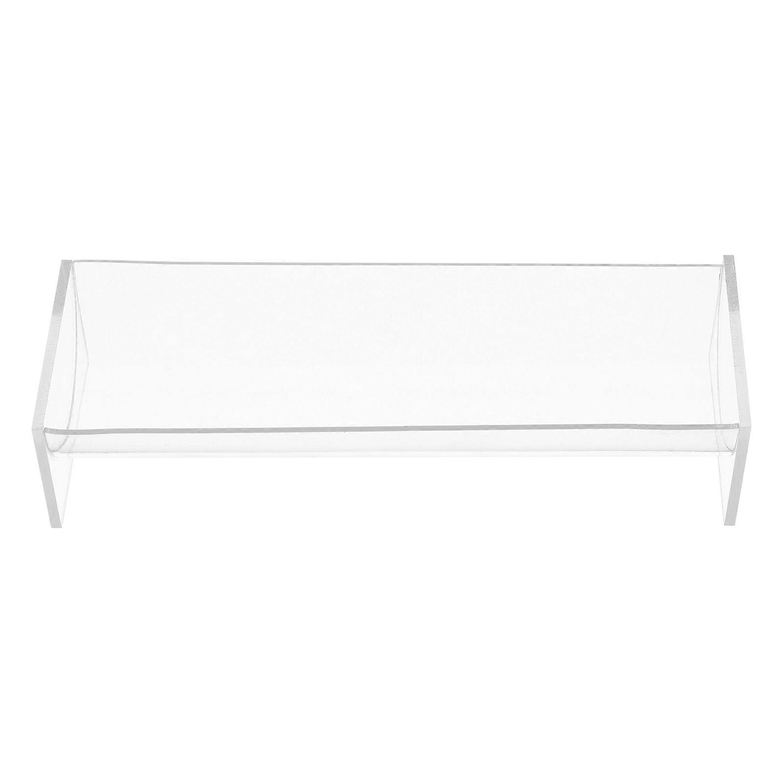 Transparent Macaron Display Tray 1 Set Acrylic Serving Tray for Cookies Crackers Desserts Macaron Stand Cookie Display Stand