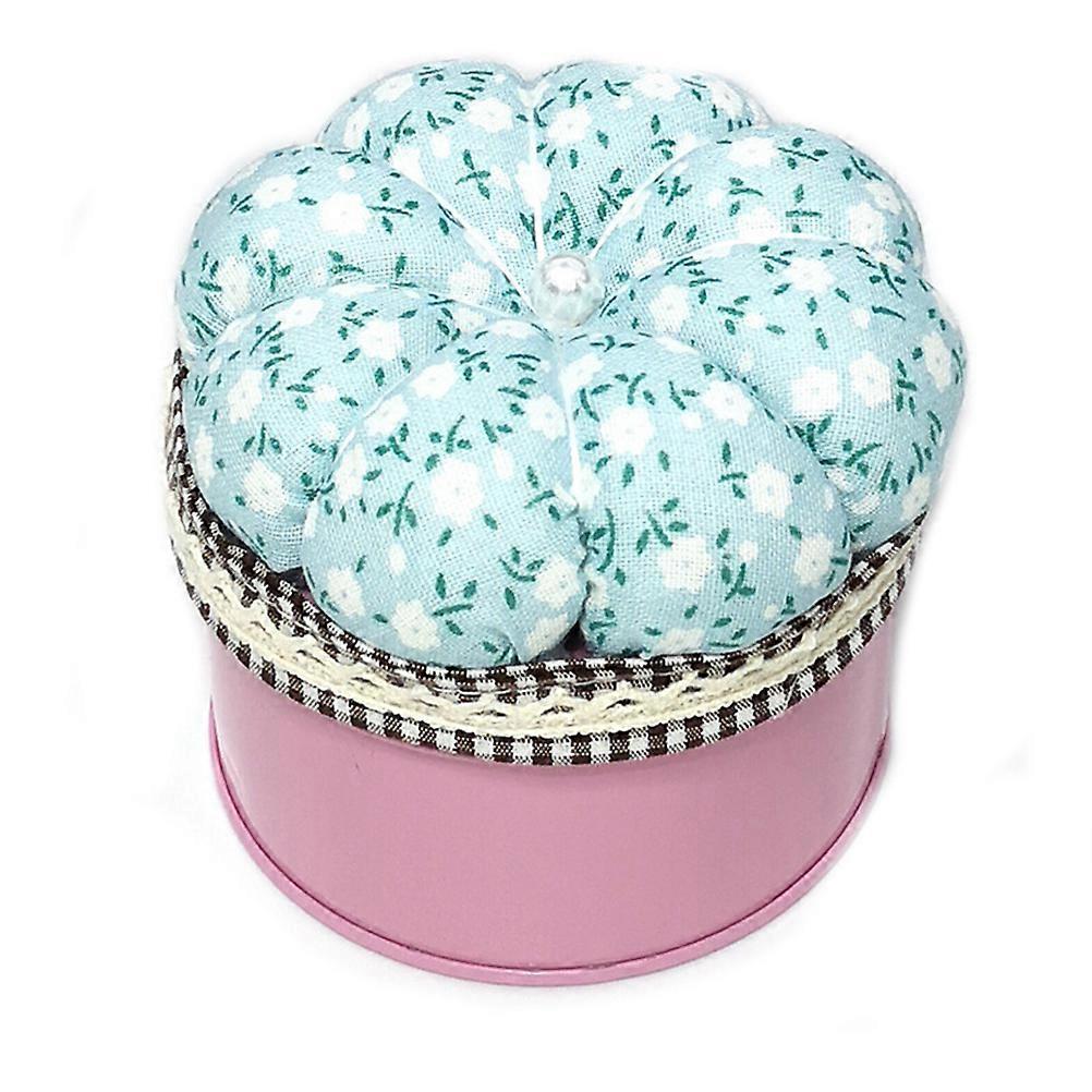 Here's a well structured product description for your **"3pcs Pumpkin Shaped Portable Sewing Thread Kit Iron Case With Tape And Scissors For