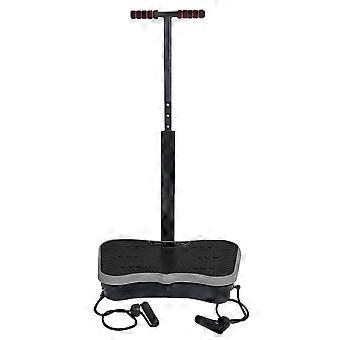 Body Shaping Vibration Machine Fitness Training Equipment for Home Office Black