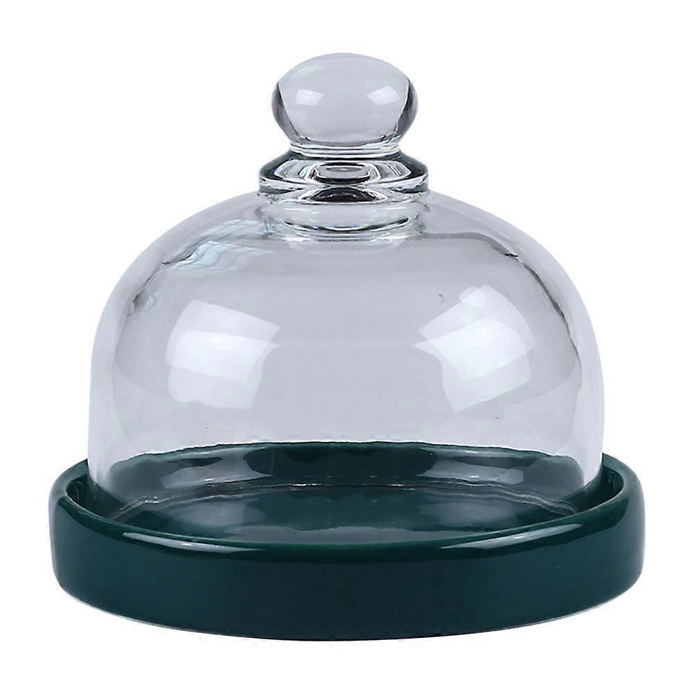 Cake Stand With Dome Cover 1Set Square Dessert Holder Enhancing Elegant Display For Other Occasions Simple Design