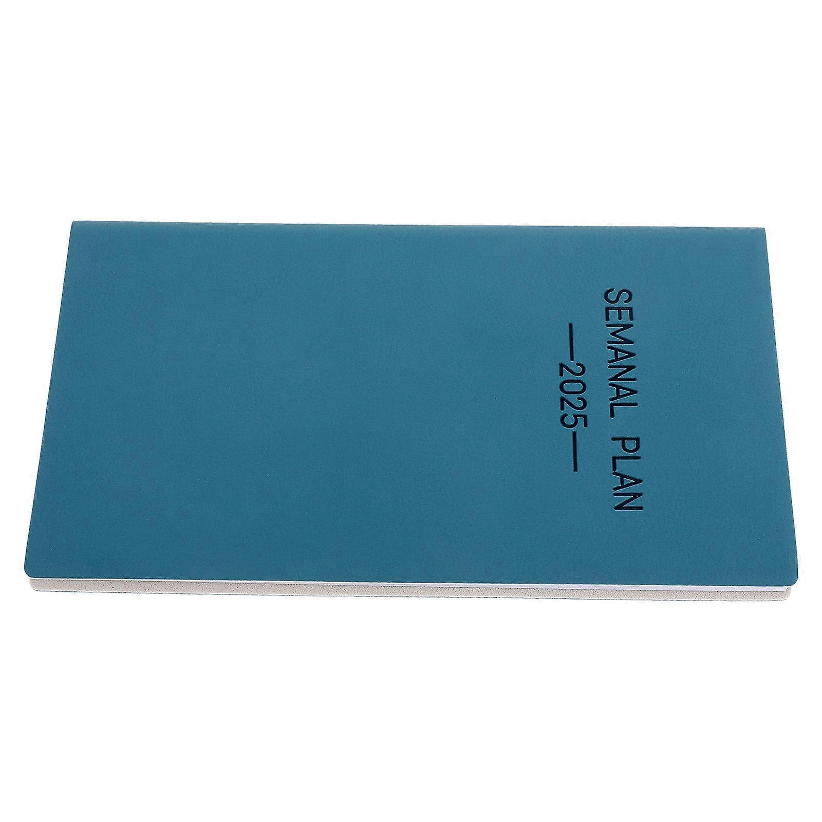 Weekly Planner Notepad Professional Organizer With Design For Students And Professionals Rectangular Shape 1Pack