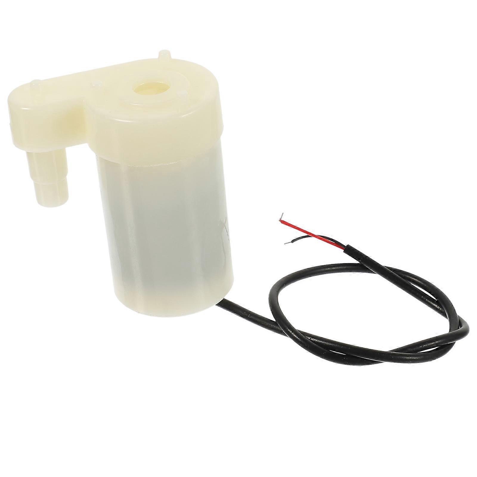 Light Yellow Mini Submersible Pump for Aquarium with Plastic Safe for Fish 1 Meter USB