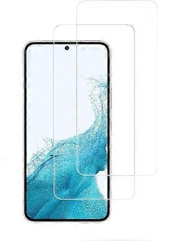 Tempered Glass Screen Protector for Samsung Galaxy S22 5G, Pack of 2, 9H Hardness, Fingerprint Sensor Compatible, Clear Nano-Tech