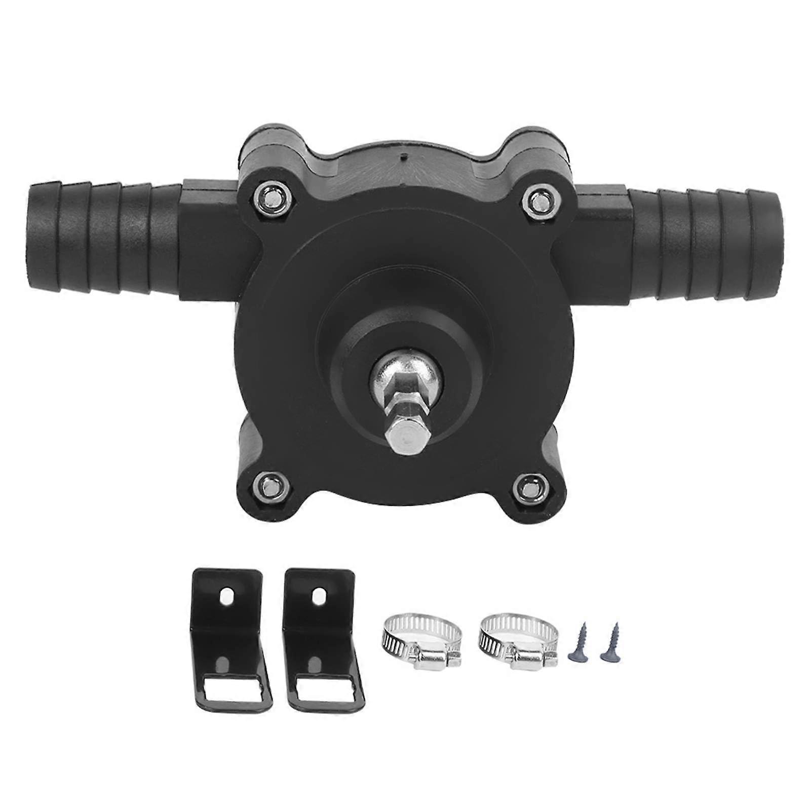 MINI Portable Centrifugal Pump, Hands Fixation, Robust Plastic and Steel