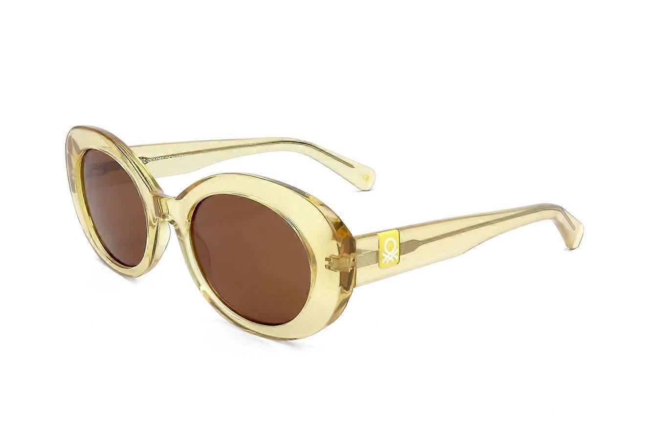 Lunettes de soleil Benetton BE5055 400 GLOSS CRYSTAL YELLOW 53/22/145 FEMME