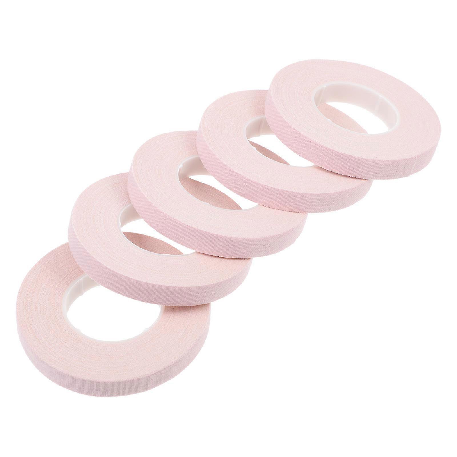 5pcs Breathable Adhesive Finger Protection Tapes for Guzheng & Pipa Players – Flexible, , Comfortable Musical Instrument Accessories, Pink