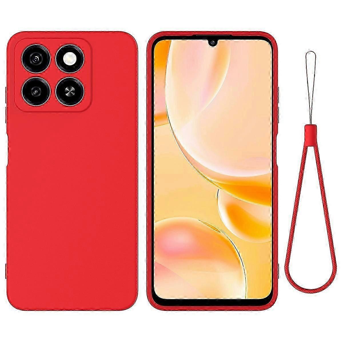 Liquid Silicone Phone Case For ZTE Blade A55 / A35