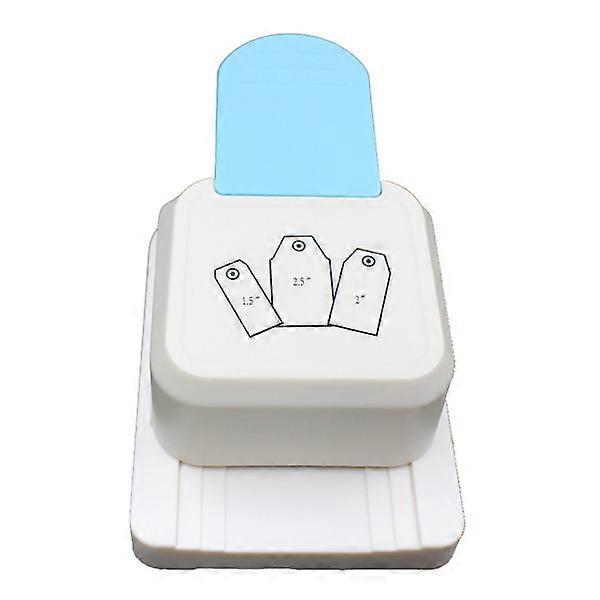 3-in-1 Paper Label Punch 1.5\" 2\" 2.5\" 3-Way Corner Cutter for Paper Crafts Laminate DIY Projects
