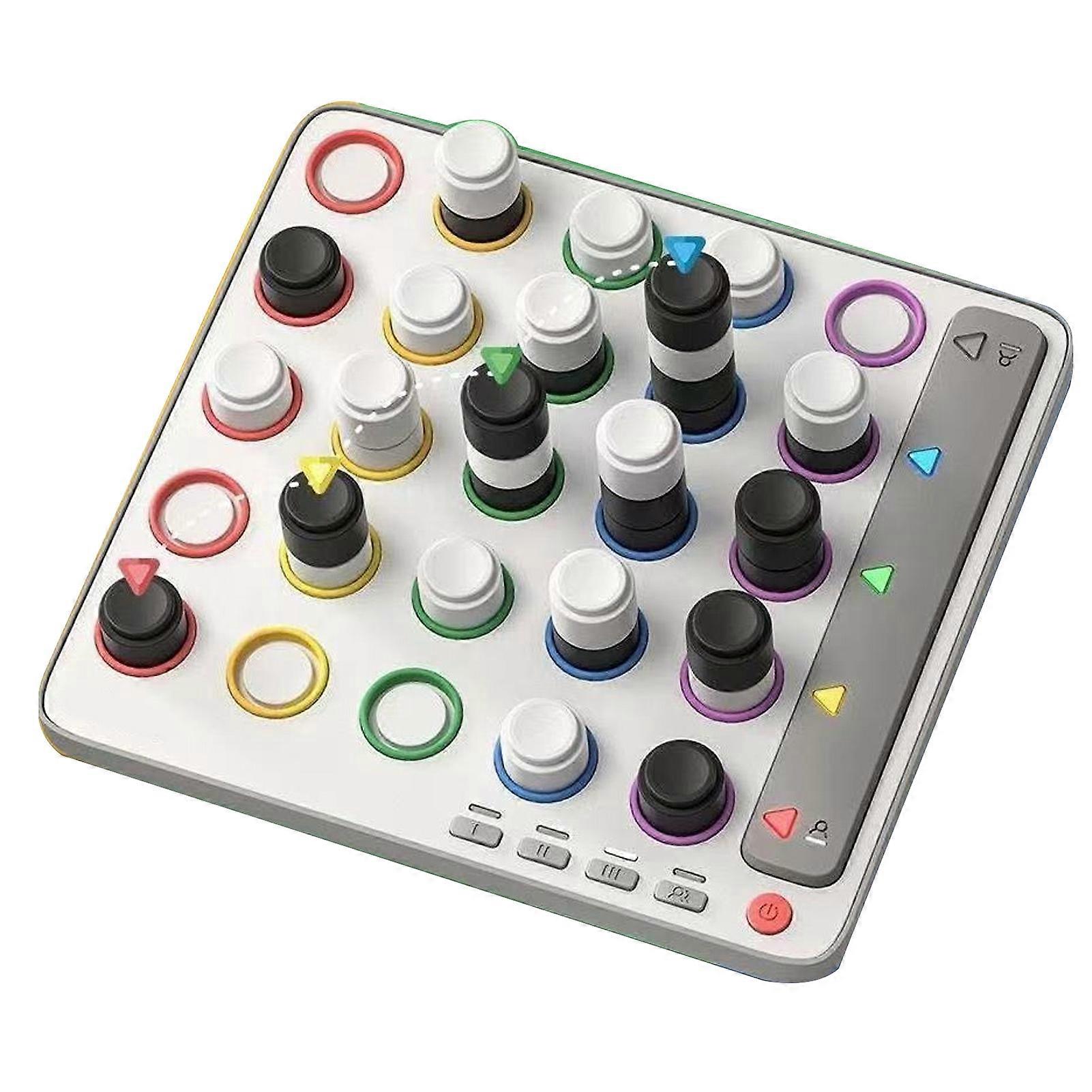 4 in A Row Game 3D Line Up 4 Electronic Board Game for Family and Kids Strategy Board Games