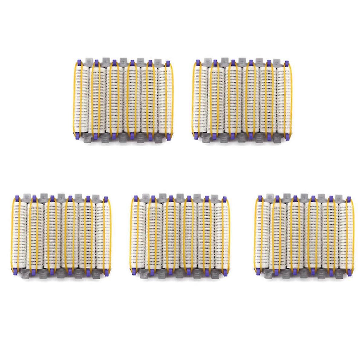 24Pcs/Set Salon Nylon Hook & Loop Hair Rollers Set Hair Root Perm Rods Bars Curlers with Clips & Rub