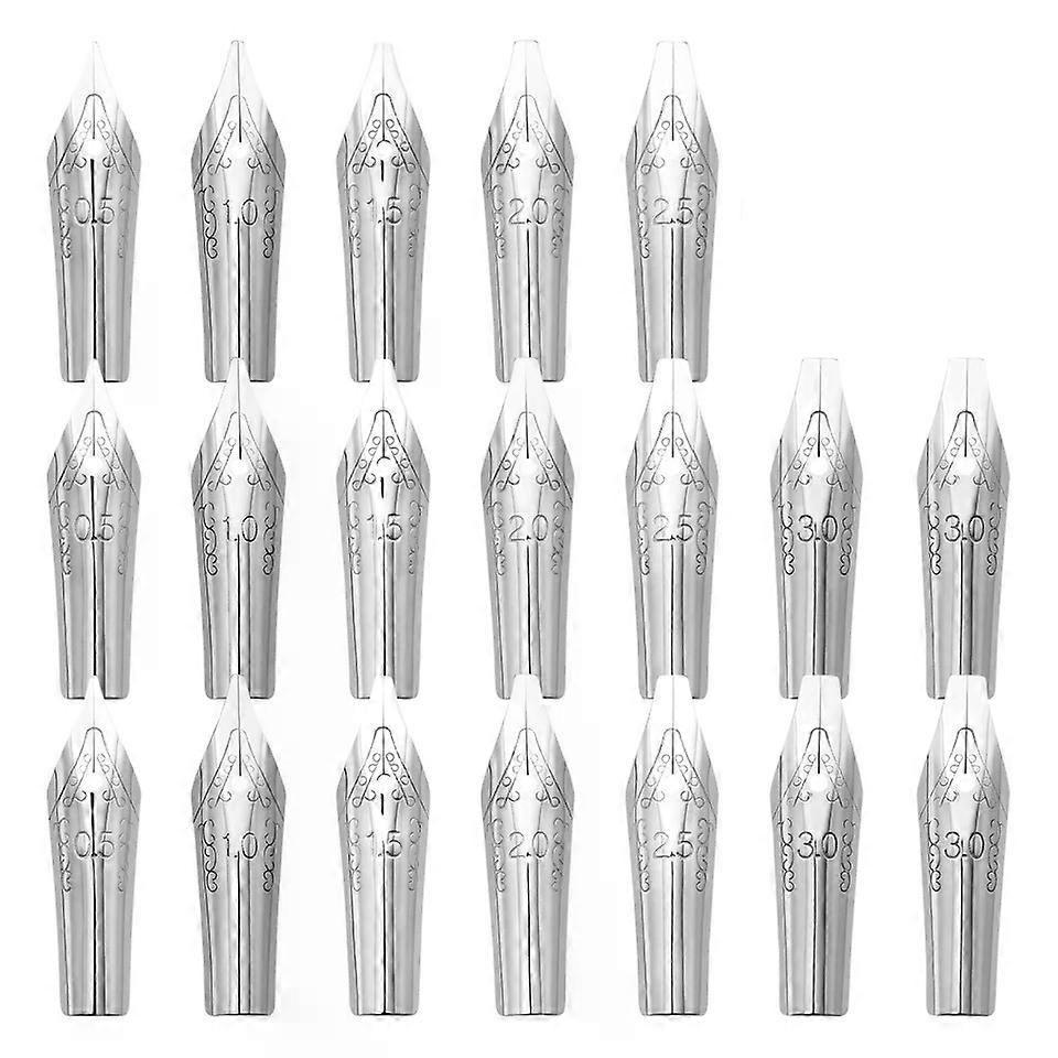 Fountain Pen Nibs Set, 30 pcs for Students Artists Writing Tools