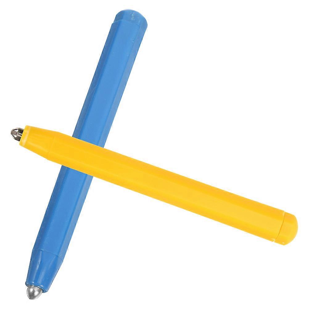 Magnetic Drawing Pen for Doodling and Writing with Replaceable Tips Assorted Color Lightweight and Portable 2Pcs