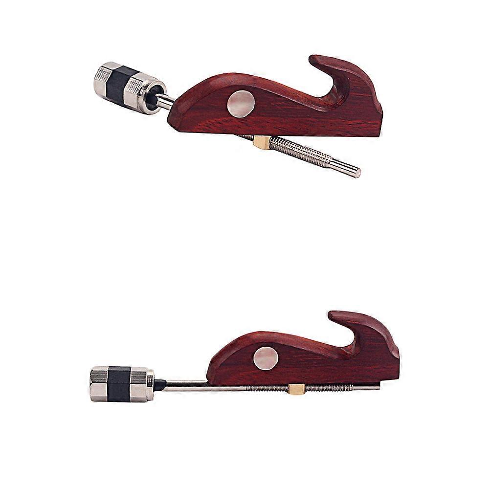 Erhu Bow Hook Made of Synthetic Material for Erhu Players with Light Brown Color and Adjustable Design