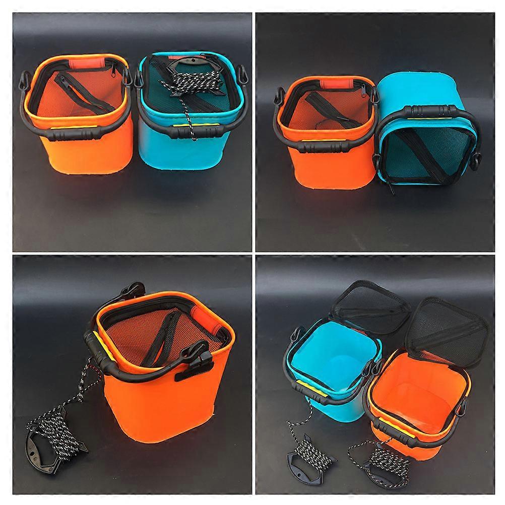 Angler's Bait Bucket, Foldable EVA Container Suitable for Various Outdoor Activities