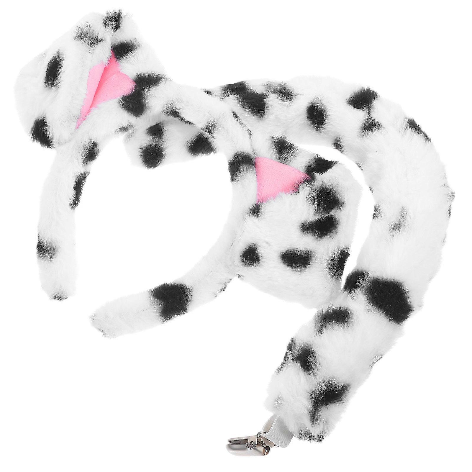 Fun Dog Ear Band and Tail Set for Themed Parties and Gatherings