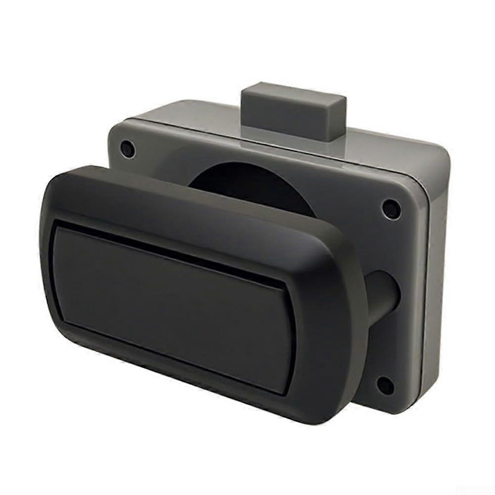 For Swift motorhome drawer lock with adjustable fit for 13 to 18 mm board thickness, Black