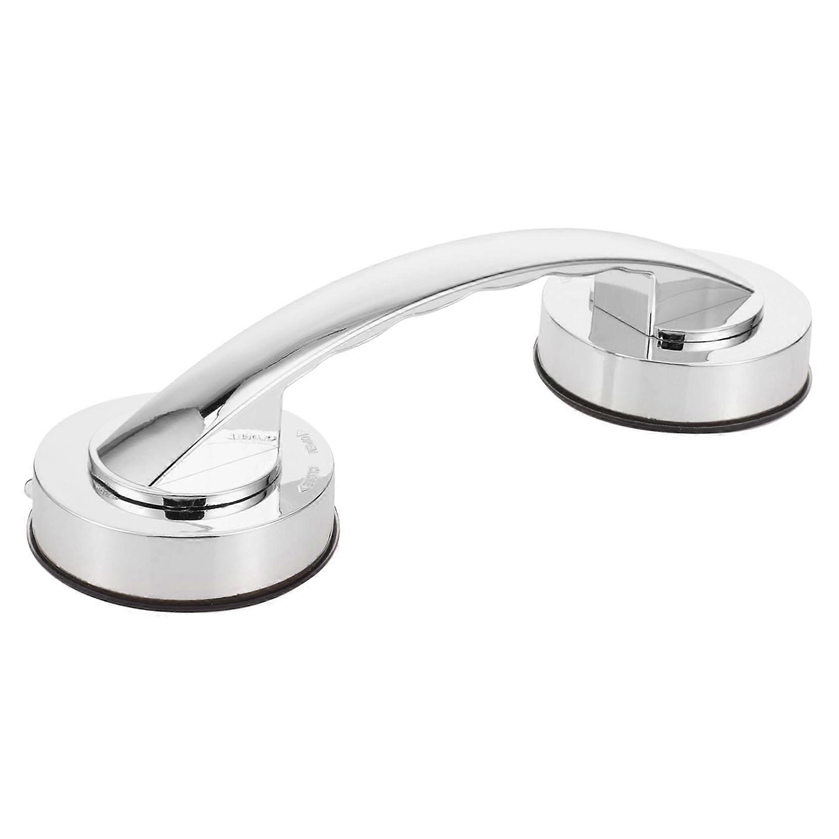 Armrest Grab Rail Shower Handle with Suction Cup for Bathroom and Kitchen, Plastic Tap Handle, Non-Slip Support, Easy Install