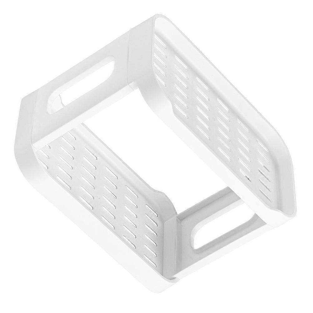 Double-layer Storage Stand Sleek Cosmetic Storage Rack For Dormitory Use 27X20X15CM Organizer 1Pack