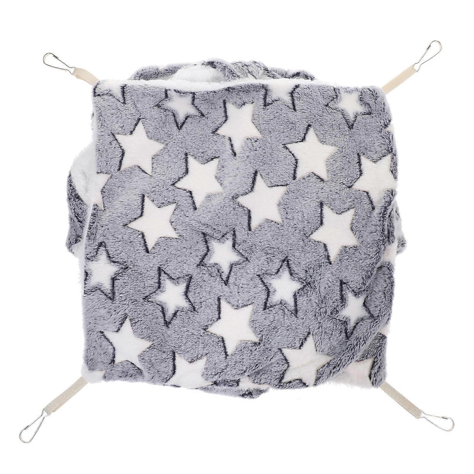 Bed Hammock For Guinea Pig Suitable For Indoor Use Grey 1Set