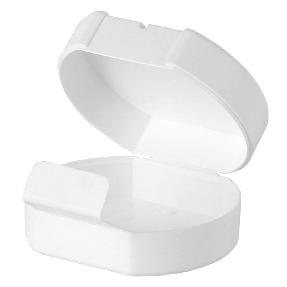 Portable Waterproof Soap Box with Lid for Travel in White 3pcs Round Storage Box 4.5"x2.5"x2.5"