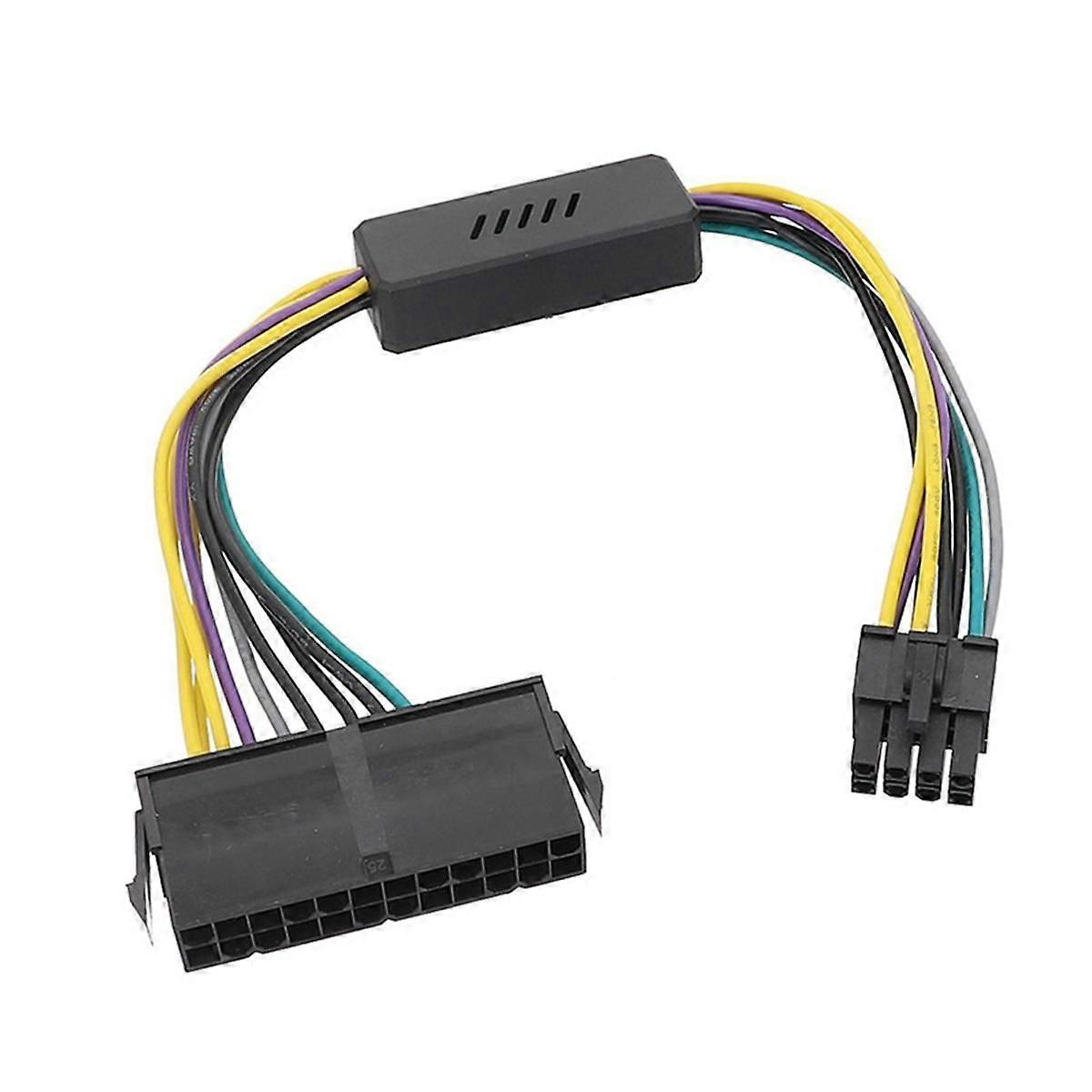 24 Pin to 8 Pin ATX PSU Power Adapter Cable Replacement for 8P Motherboard H61/H81/Q77/Q87/B75/A75/Q75/Q65