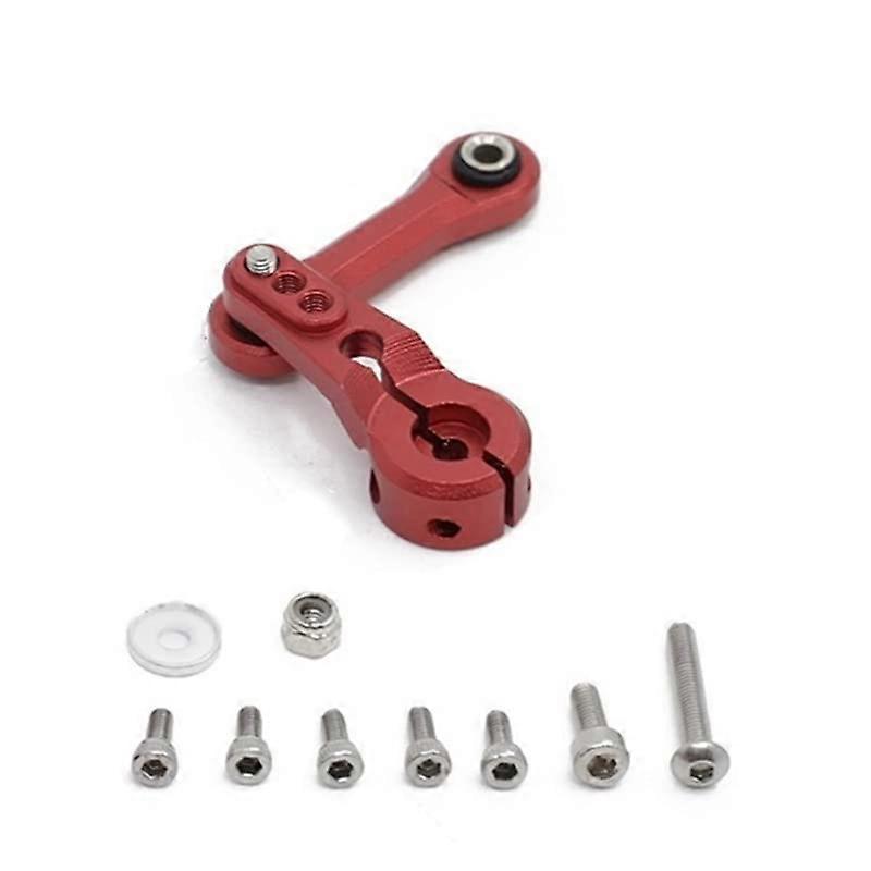 Metal 25T Servo Arm and Connecting Rod for ARRMA 1/7 Infrared Mojave 1/8 KRATON SENTON Typhon Talion Outcast Upgrade Parts, Size Rood