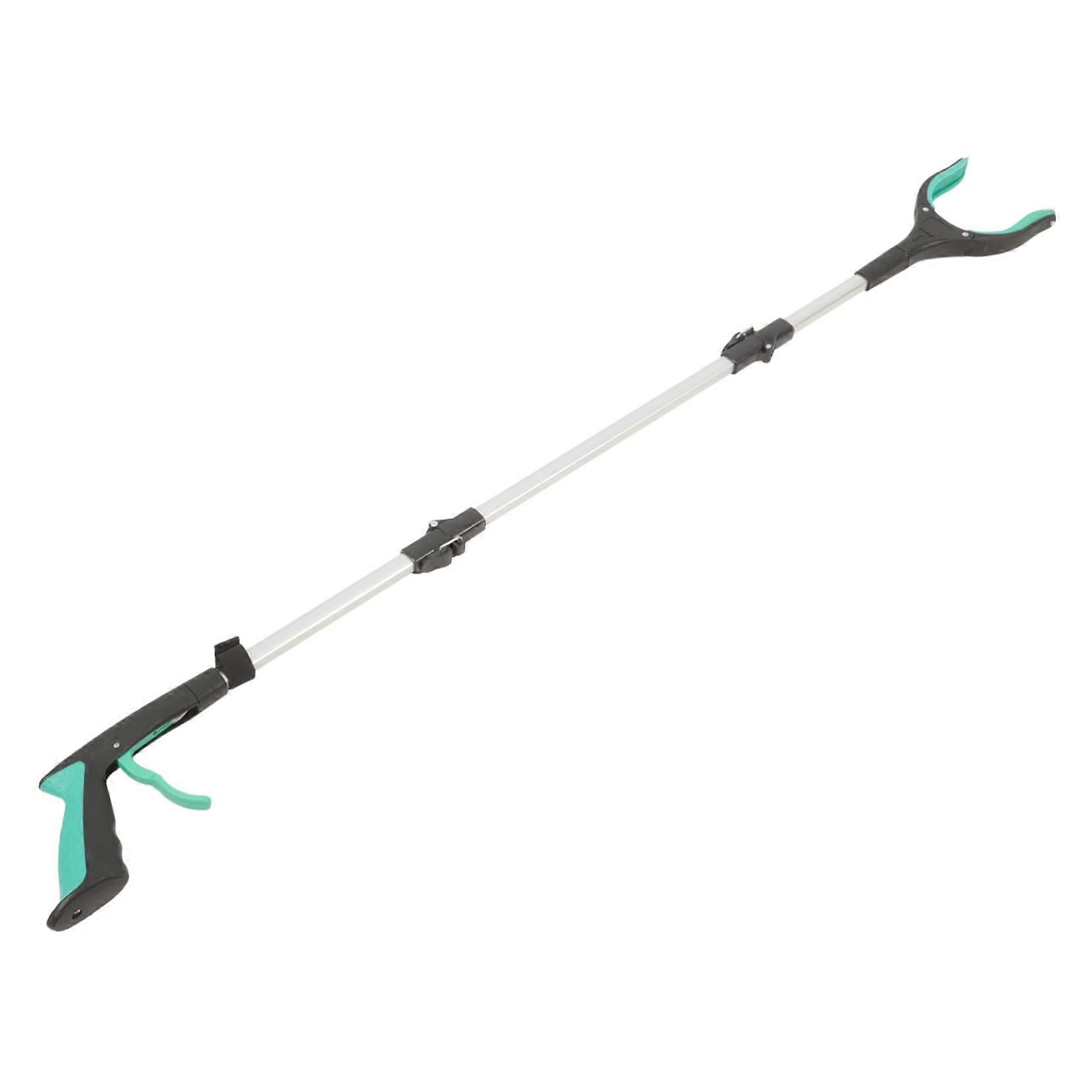 Foldable trash grabber, long reach grabber for seniors and disabled, versatile waste picker for household and shopping.