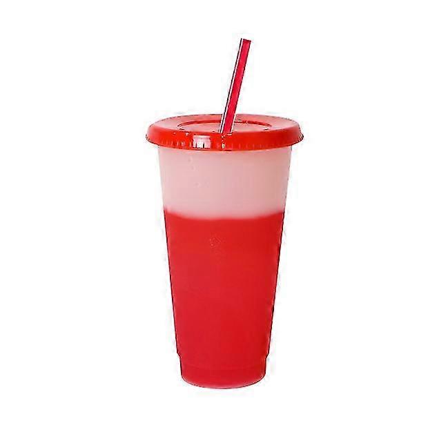 Plastic Tumblers with Lids Straws - Color Changing Cups for Kids Adults 2025