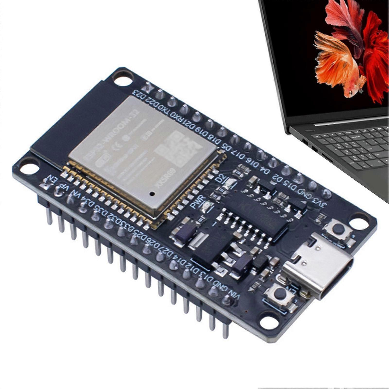 ESP32 Development Board - ESP32 Module with BIMODE Microcontroller, 2.4GHz WiFi, Integrated Flash for Mini-CA Projects