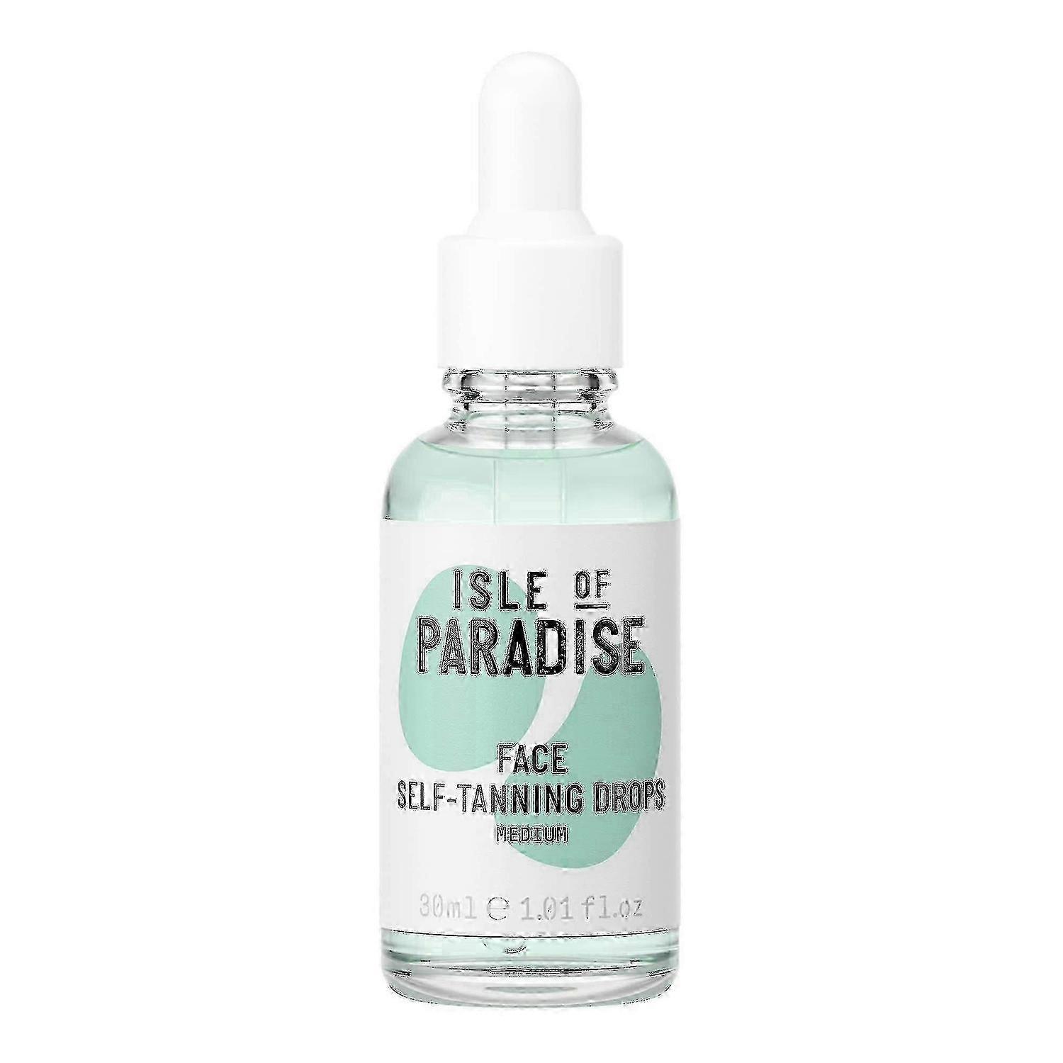Minglan Self Tanning Face Drops Medium (30 ml) new Edition